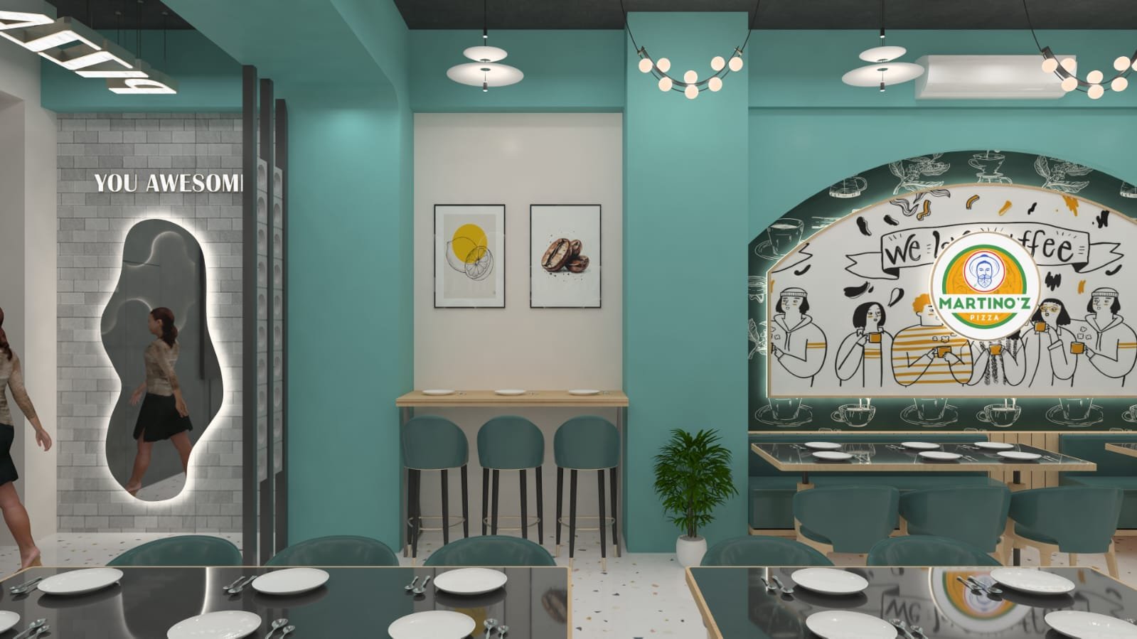 Contemporary interior design